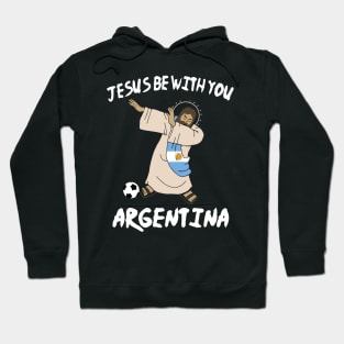 Jesus Be With You Argentina Hoodie